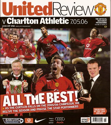 Manchester United FC v Charlton Athletic FC